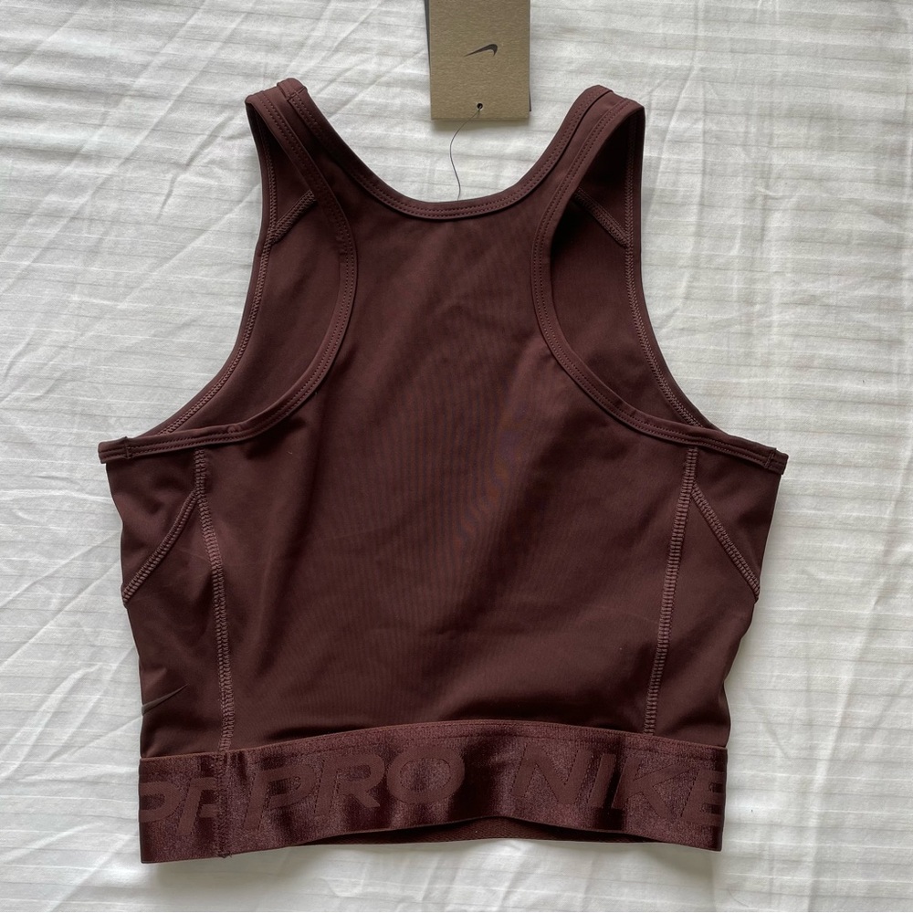 NWT Nike Training Pro Crop Top - Picture 2 of 5